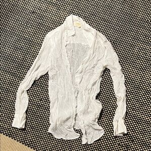 White Button-Up Shirt